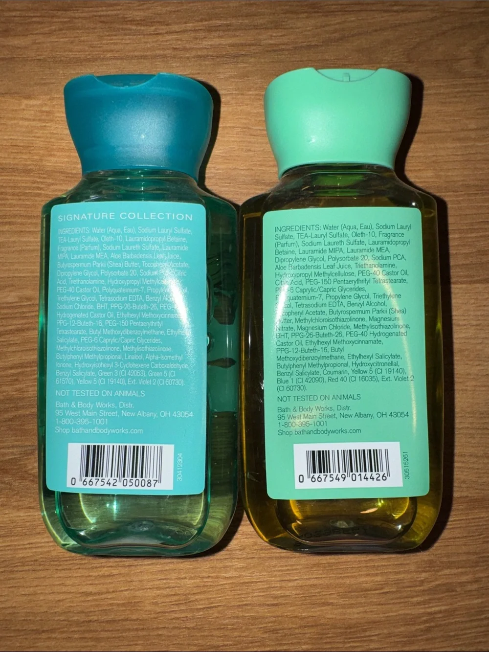 Lot of 2 Bath & Body Works Shea + Vitamin E Shower Gel (3 Fl oz each)
